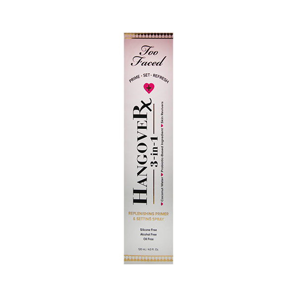 Face Primer & Setting Spray (3 In 1) - Hangover Replenishing Primer & Setting Spray Silicon Free, Alcohal Free & Oil Free 120ml